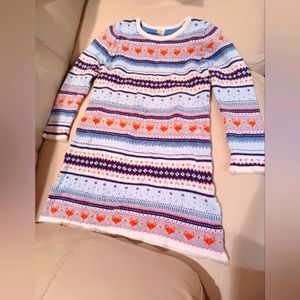 Gymboree girl's sweater dress size 10